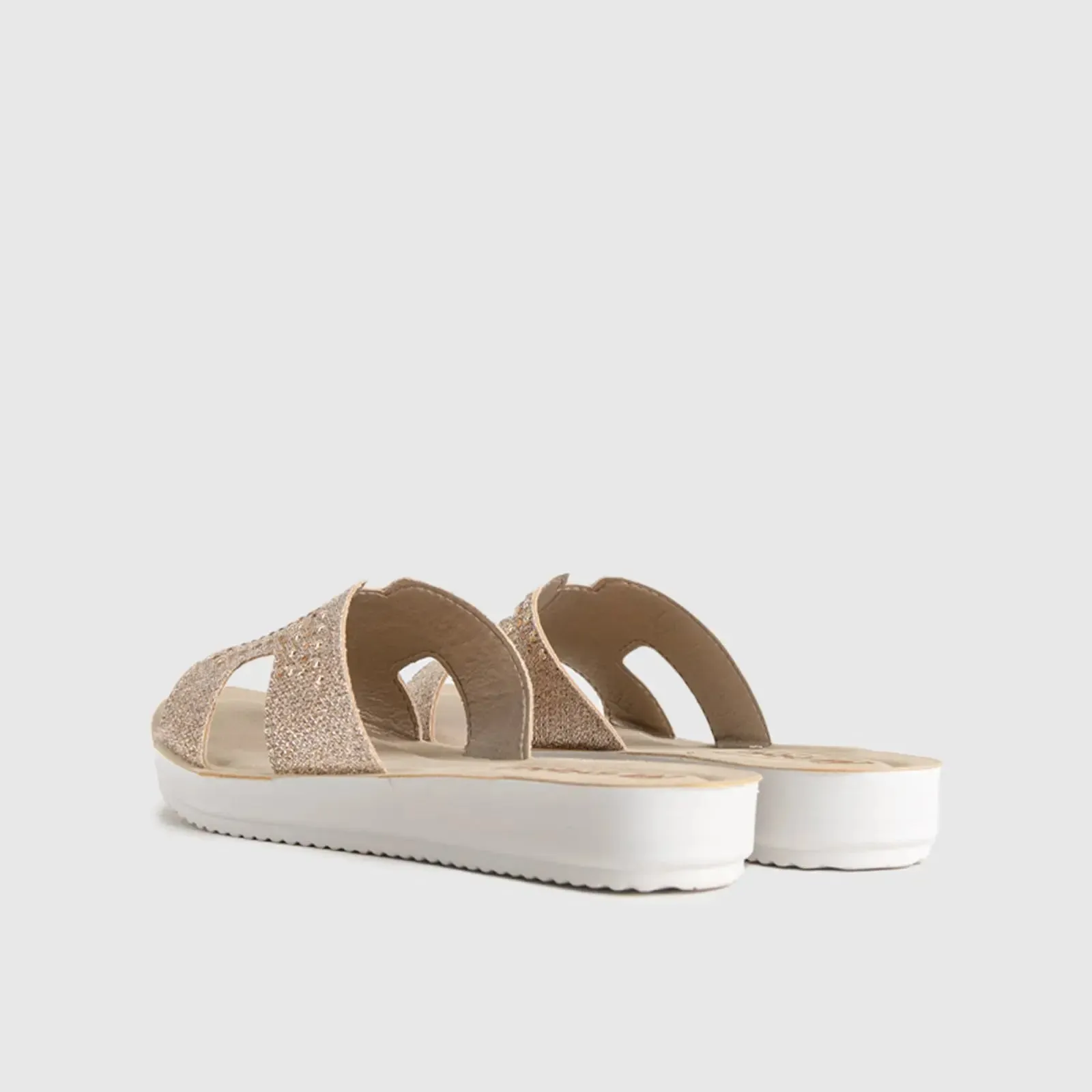Ladies Comfort Sandals BM057 Pewter