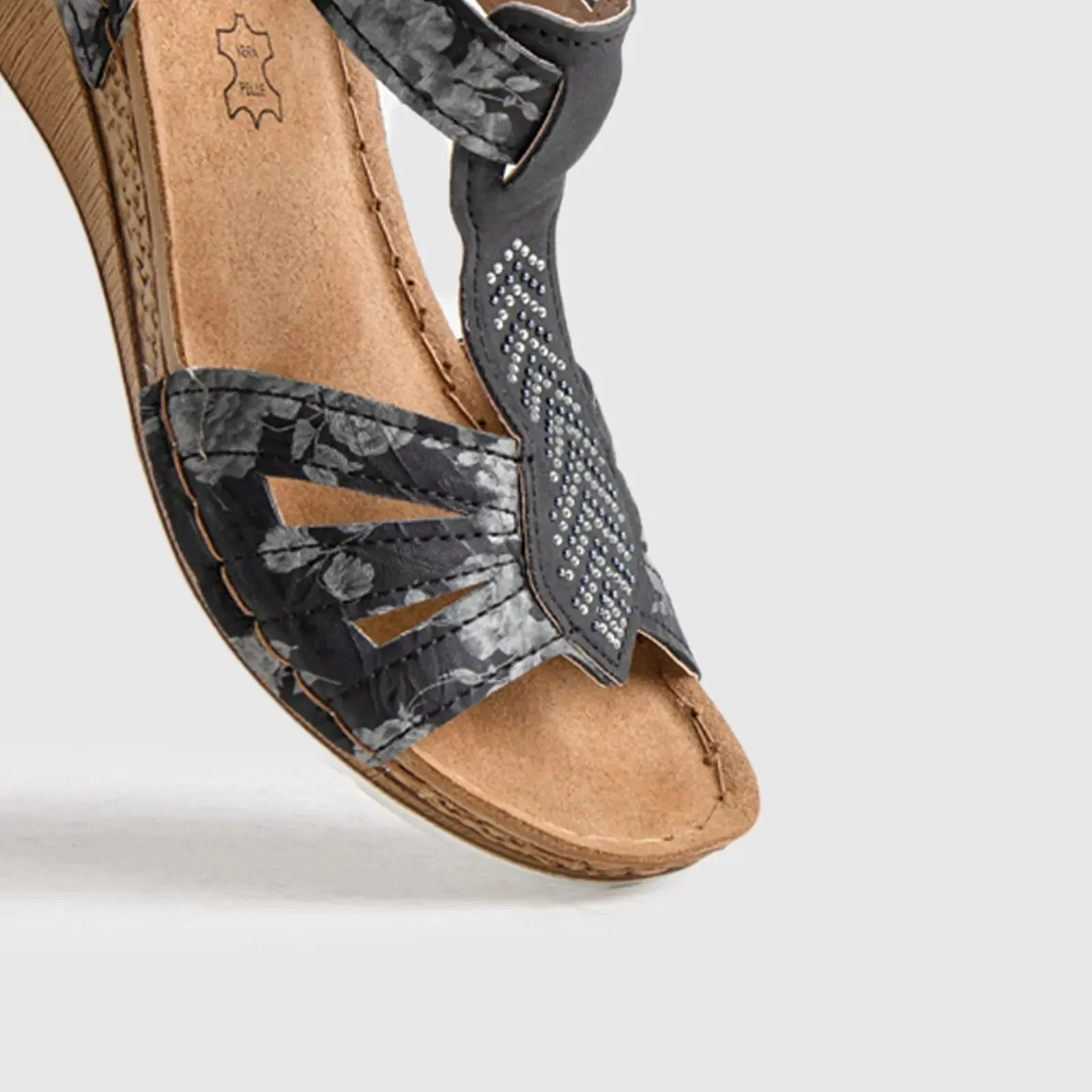 Ladies Comfort Sandals EP021 Black