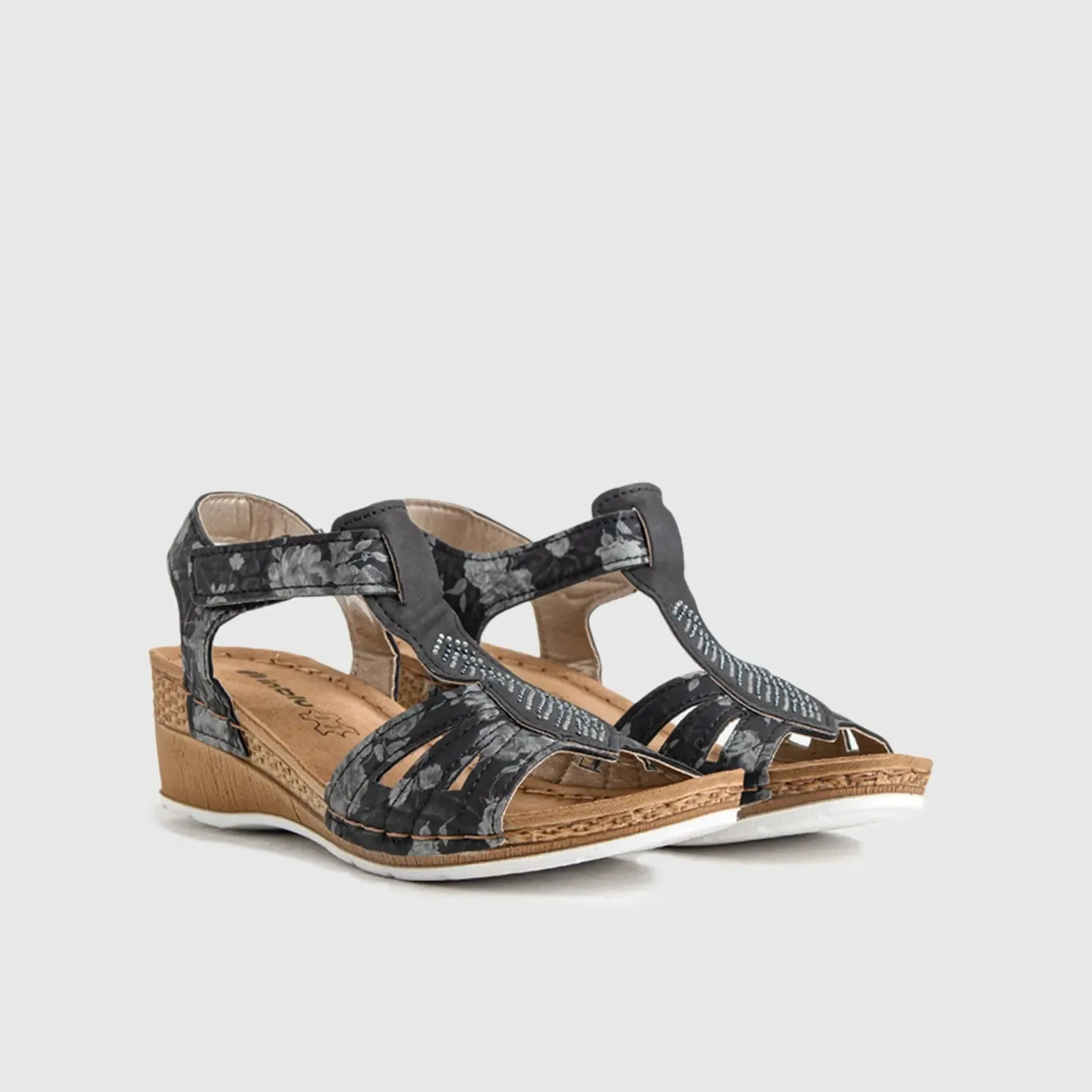 Ladies Comfort Sandals EP021 Black