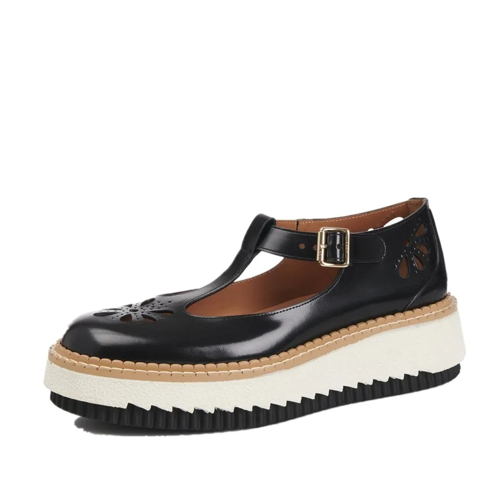 Ladies Wedges Platform Thick Bottom Breathable Lightweight Flat Shoes