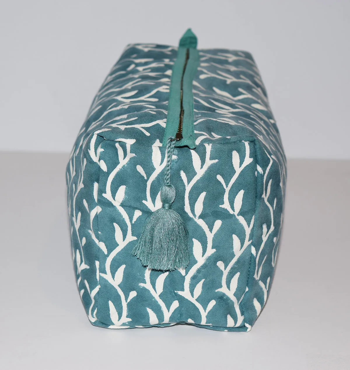 Large Canvas Waterproof Toiletry Bag | Vines Forest