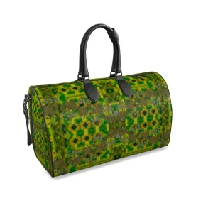 Leather Duffel Bag (WindSong Flower) RJSTH@Fabric #5 RJSTHS2021 RJS