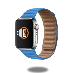 Leather Link Band | Two-Tone