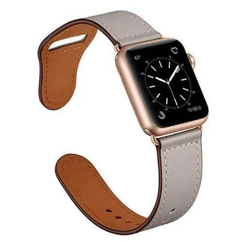Leather Loop Watch Band