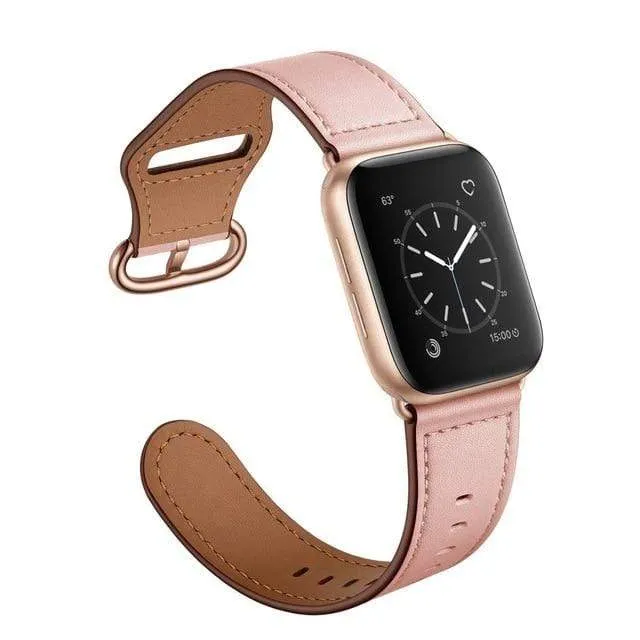 Leather Loop Watch Band