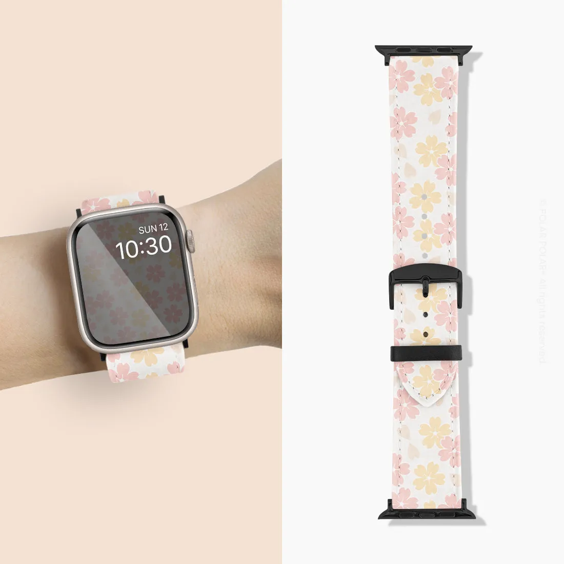 Light Pink Sakura - Apple Watch Band