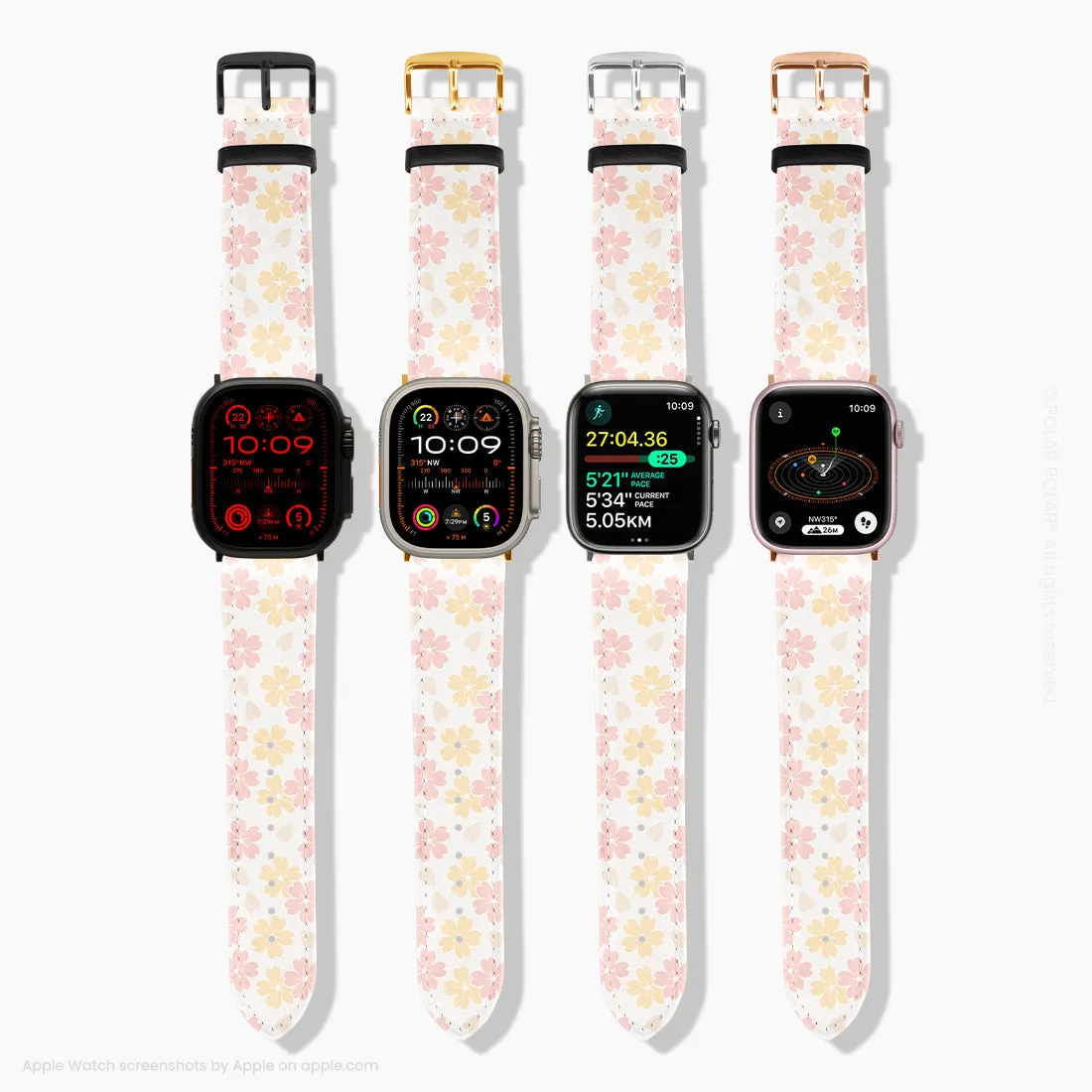 Light Pink Sakura - Apple Watch Band