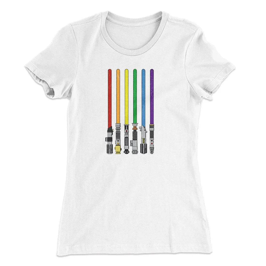 Lightsaber Color Rainbow Women's T-Shirt