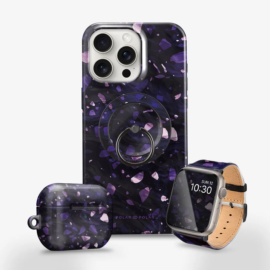 Lilac Terrazzo Gem - Apple Watch Band