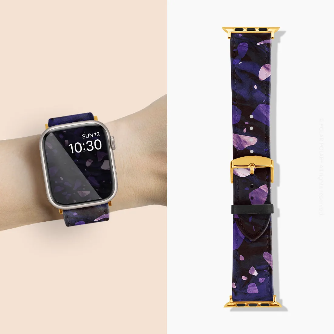 Lilac Terrazzo Gem - Apple Watch Band