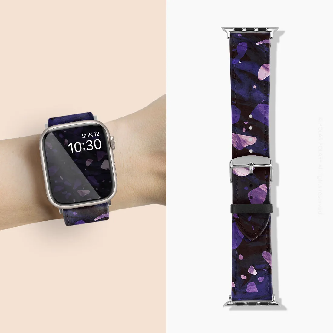 Lilac Terrazzo Gem - Apple Watch Band