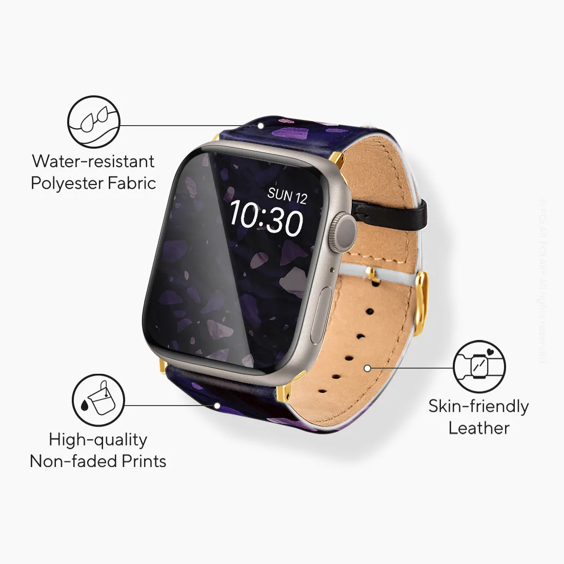 Lilac Terrazzo Gem - Apple Watch Band