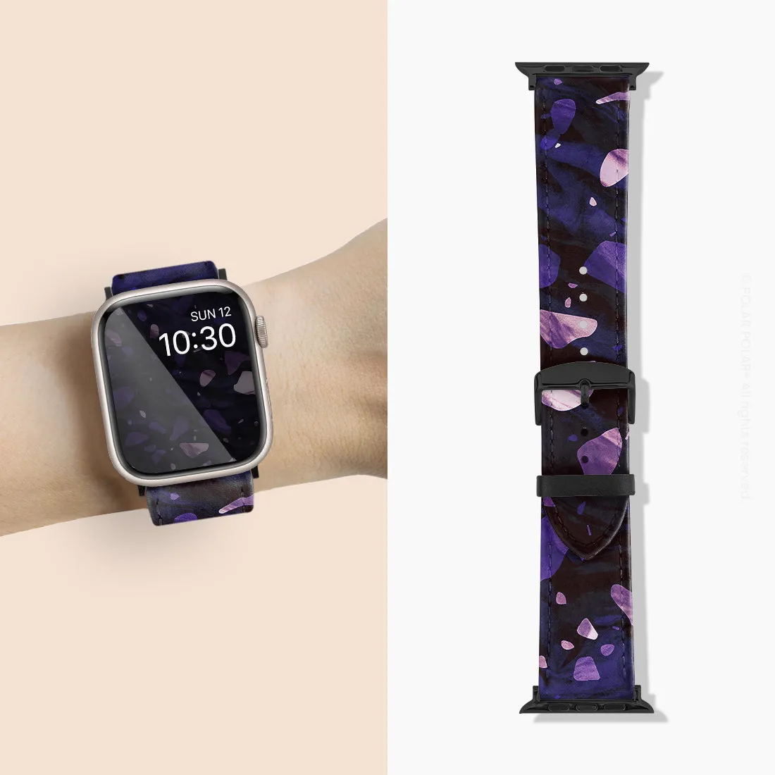 Lilac Terrazzo Gem - Apple Watch Band