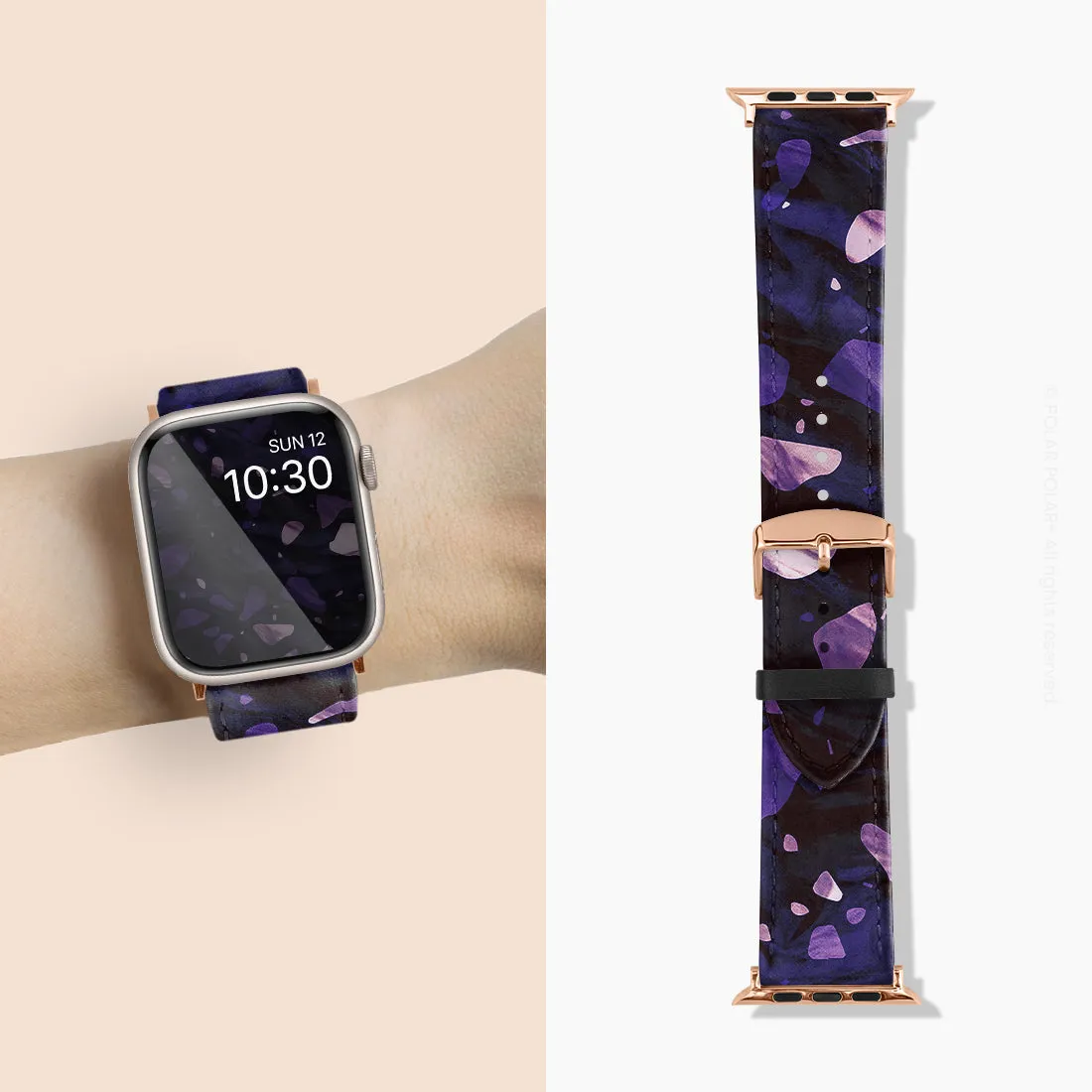 Lilac Terrazzo Gem - Apple Watch Band