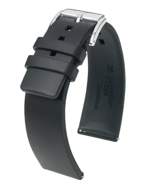 Long  HIRSCH PURE Premium Caoutchouc Watchband  4043 88