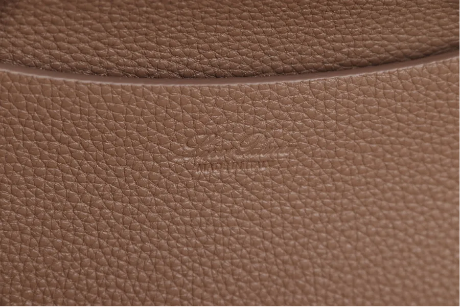 LORO PIANA LOOM L32 ETOUPE COLOR GOLD HARDWARE WITH DUST COVER, LOCK AND BOX