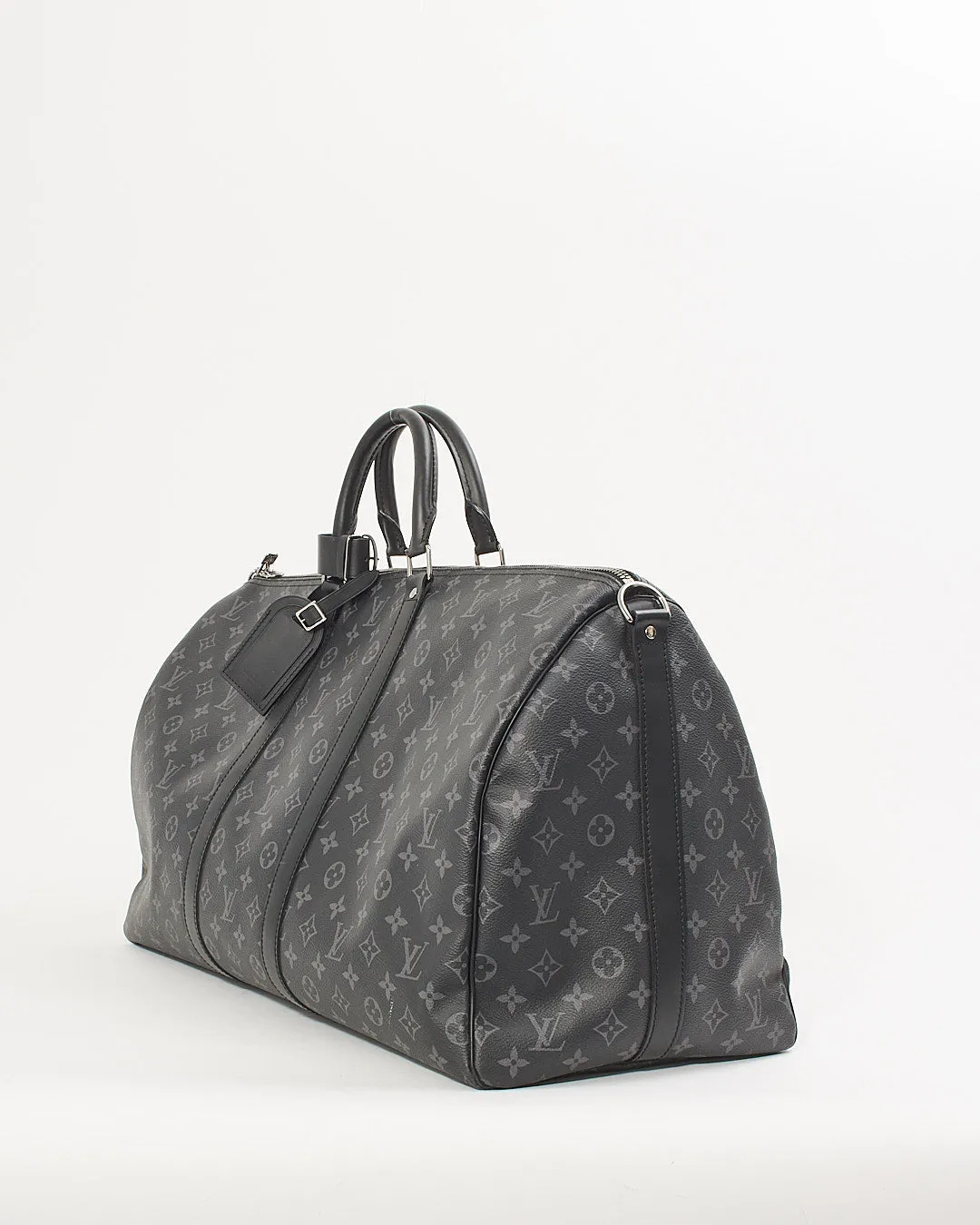Louis Vuitton Black Monogram Eclipse Keepall Bandouliere 55 - NO STRAP