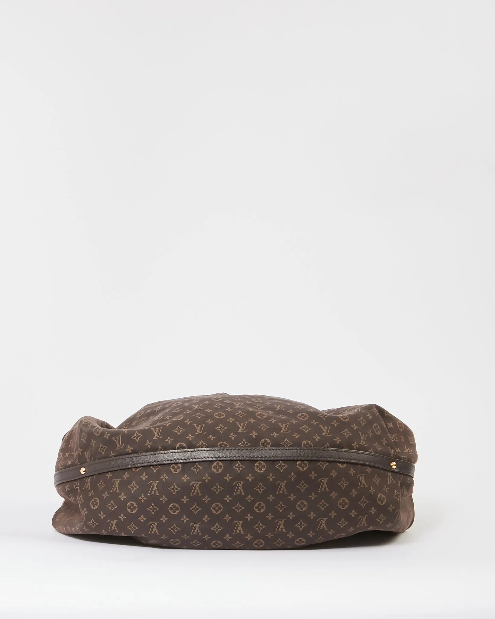Louis Vuitton Brown Mini Lin Monogram Shoulder Bag RETURN