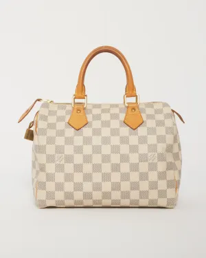 Louis Vuitton Damier Azur Canvas Speedy 25