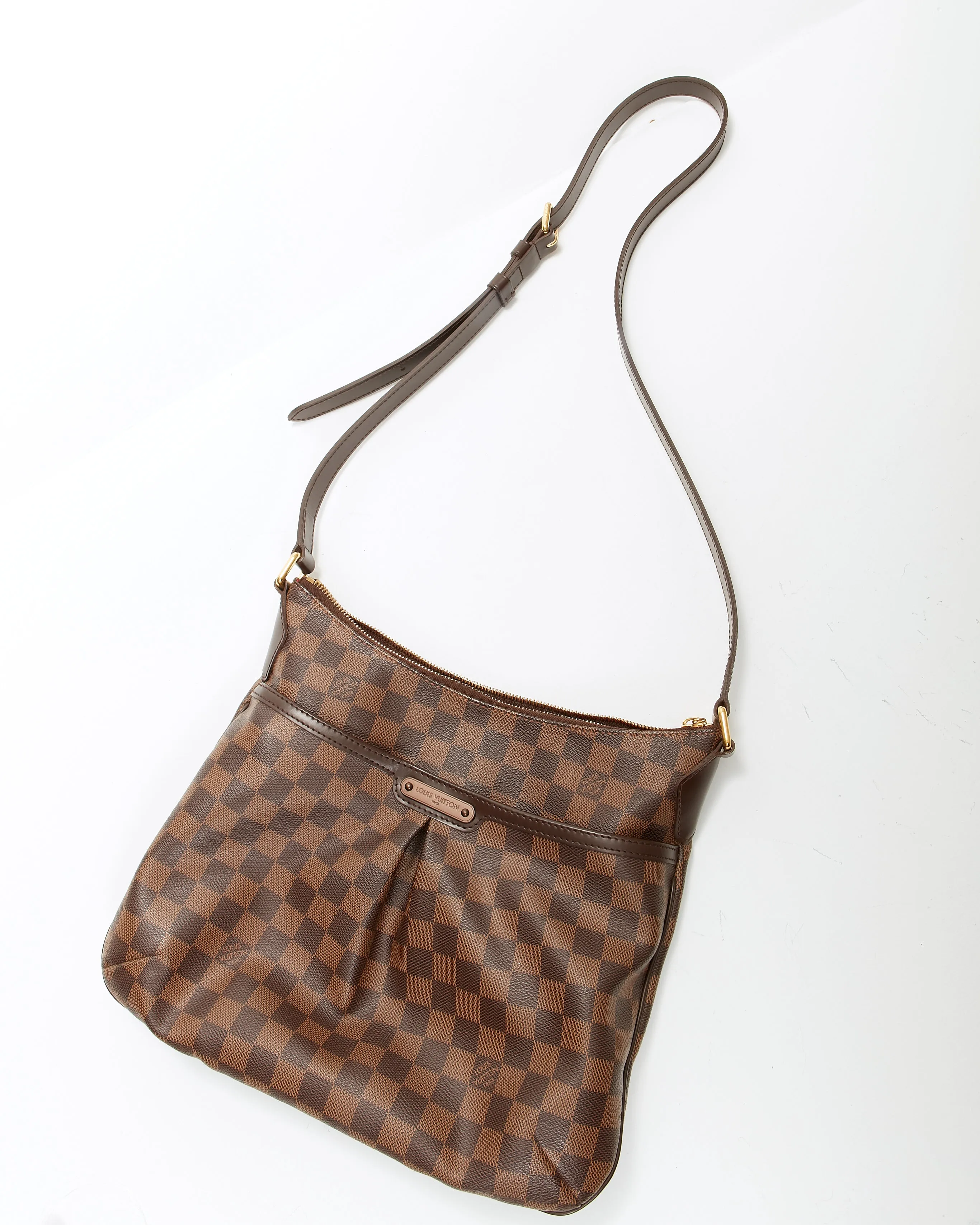 Louis Vuitton Damier Ebene Canvas Bloomsbury PM Crossbody Bag