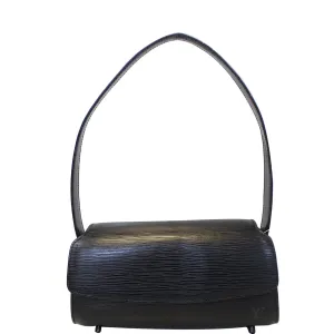 LOUIS VUITTON Nocturne PM Black Epi Leather Shoulder Bag