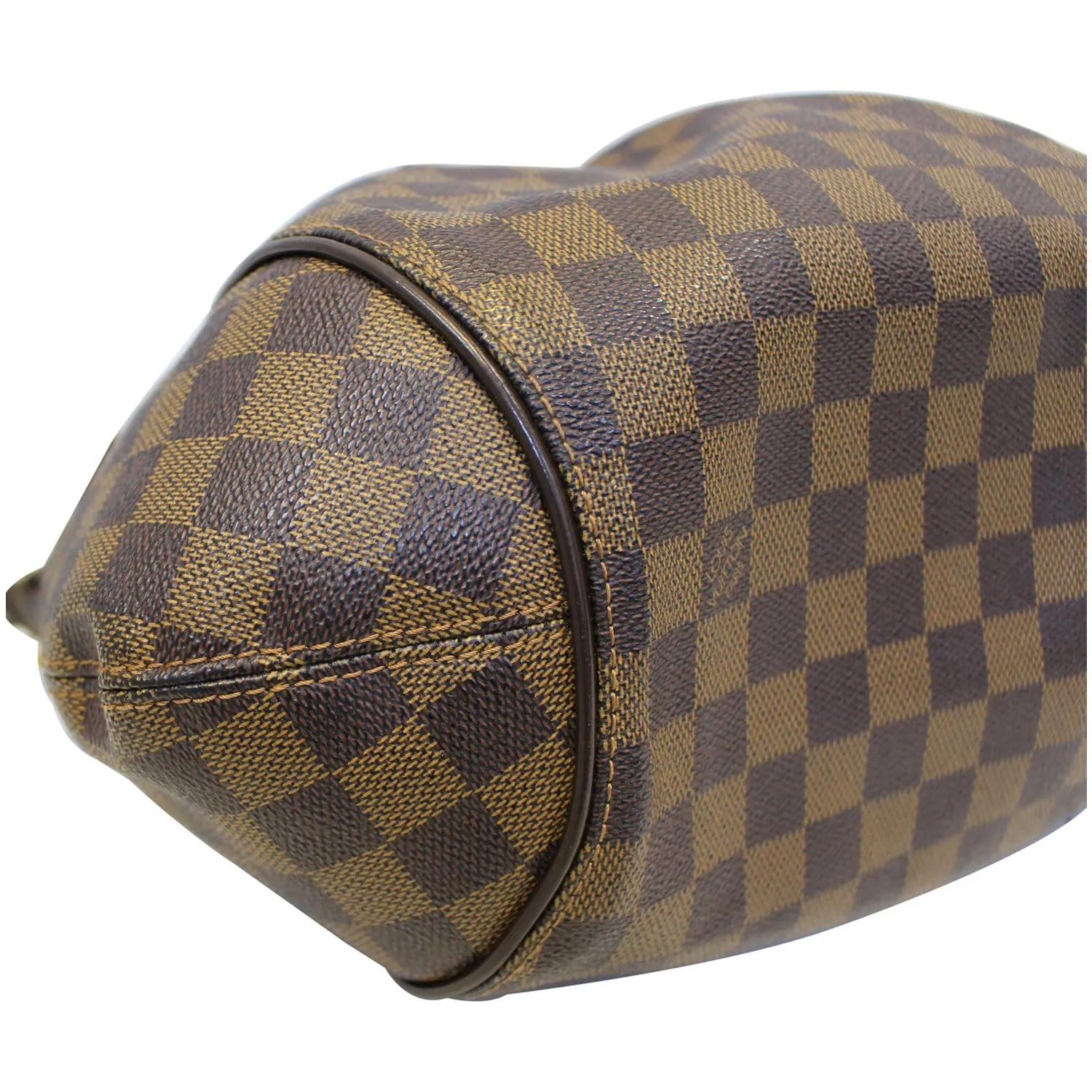 LOUIS VUITTON Sistina PM Damier Ebene Shoulder Handbag