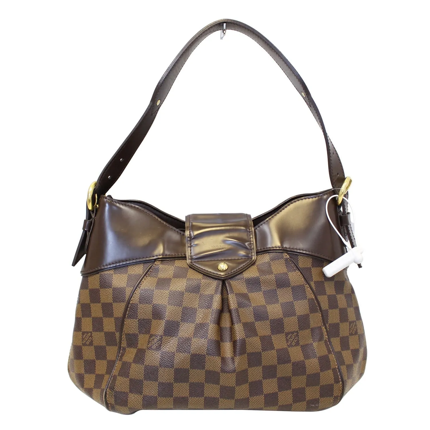 LOUIS VUITTON Sistina PM Damier Ebene Shoulder Handbag