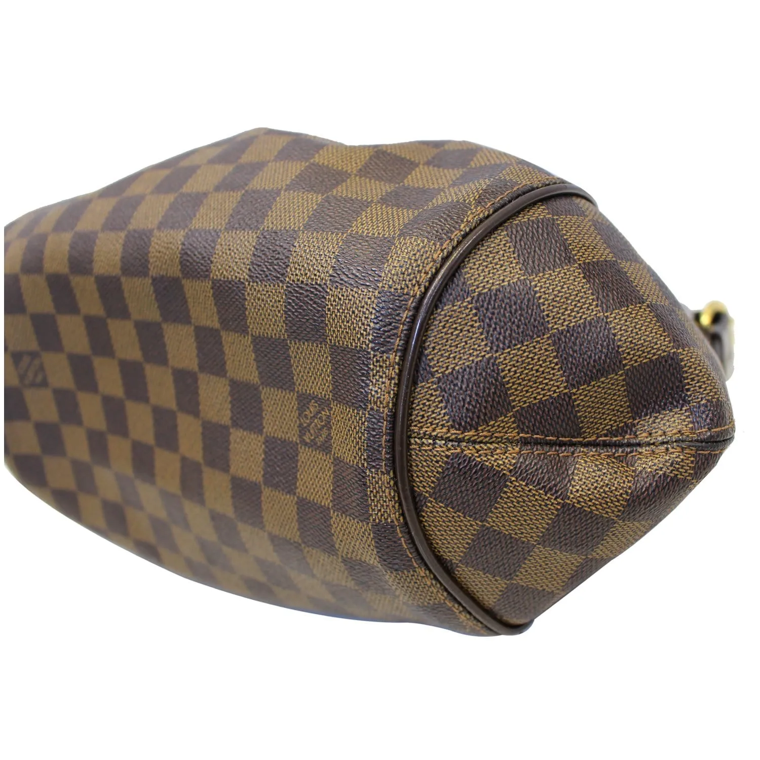 LOUIS VUITTON Sistina PM Damier Ebene Shoulder Handbag