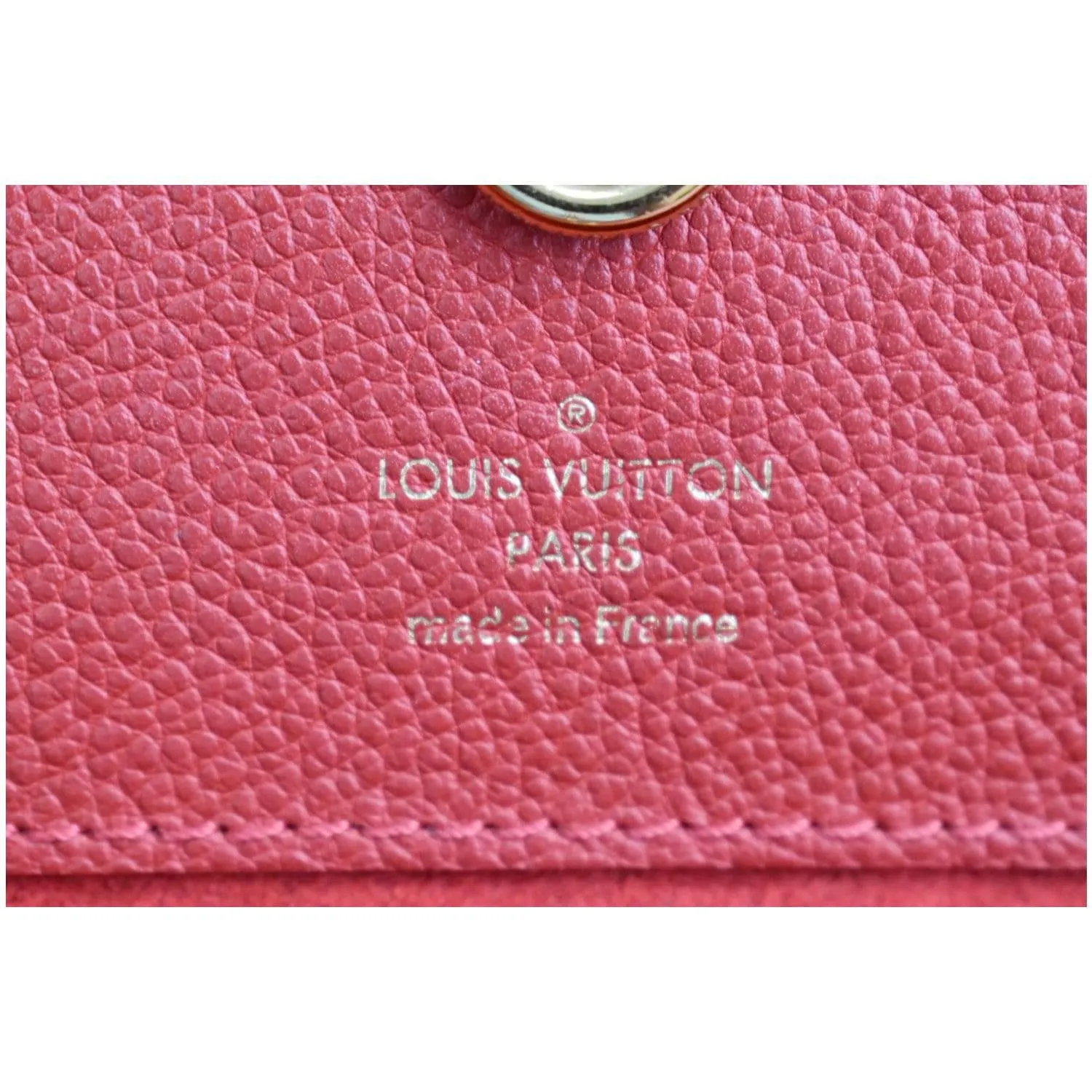 LOUIS VUITTON Venus Monogram Canvas 2way Shoulder Bag Red