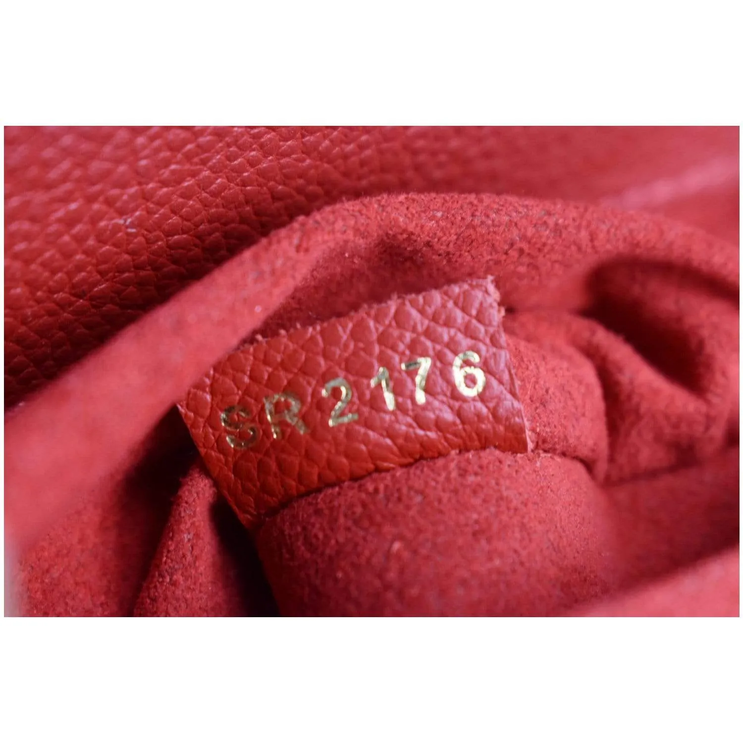 LOUIS VUITTON Venus Monogram Canvas 2way Shoulder Bag Red