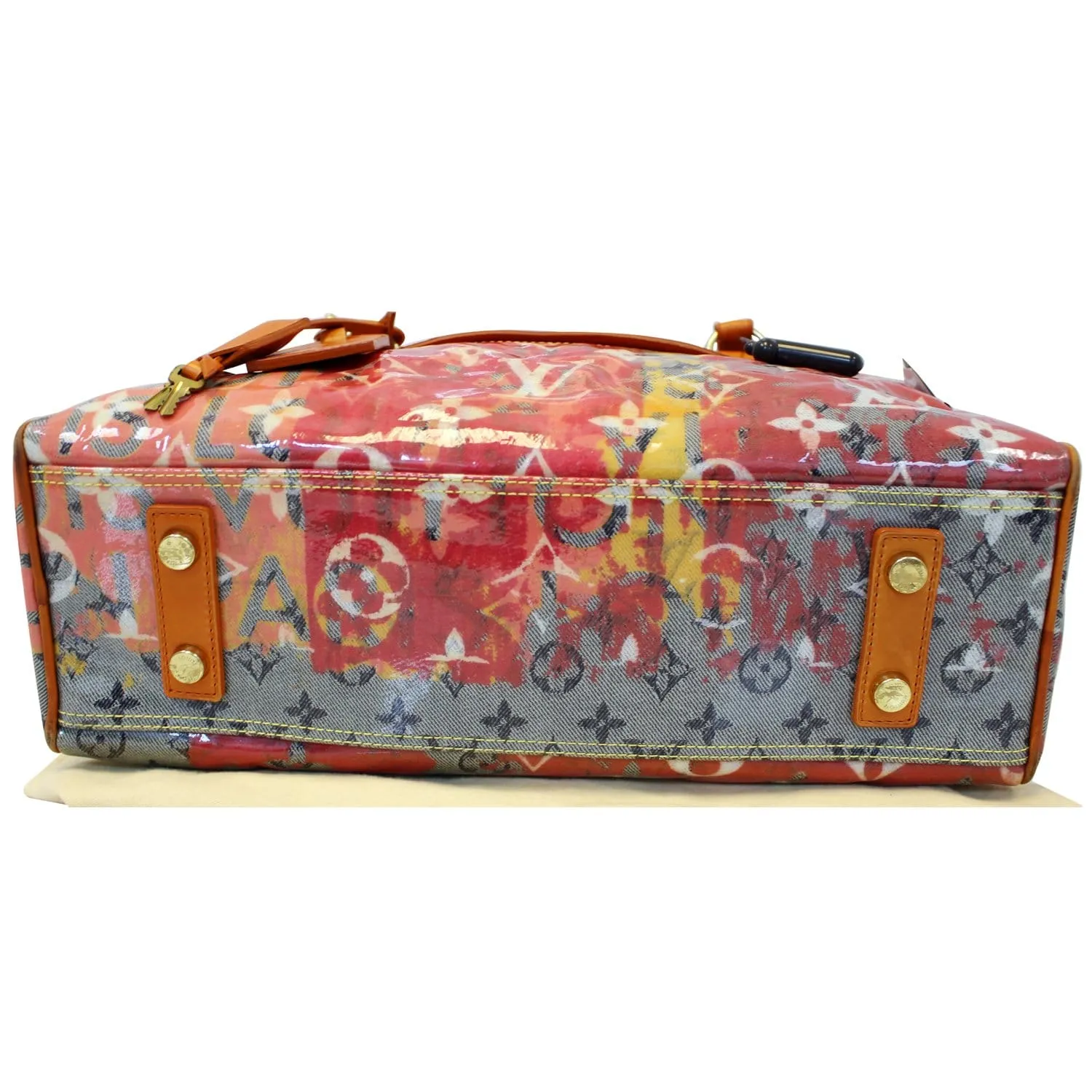 LOUIS VUITTON Weekender PM Monogram Pulp Rose Satchel Bag