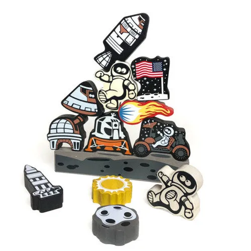 Lunar Lander Stacking and Playset Game