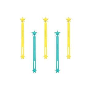 Lunch Punch Silicone Wrap Bands - Yellow