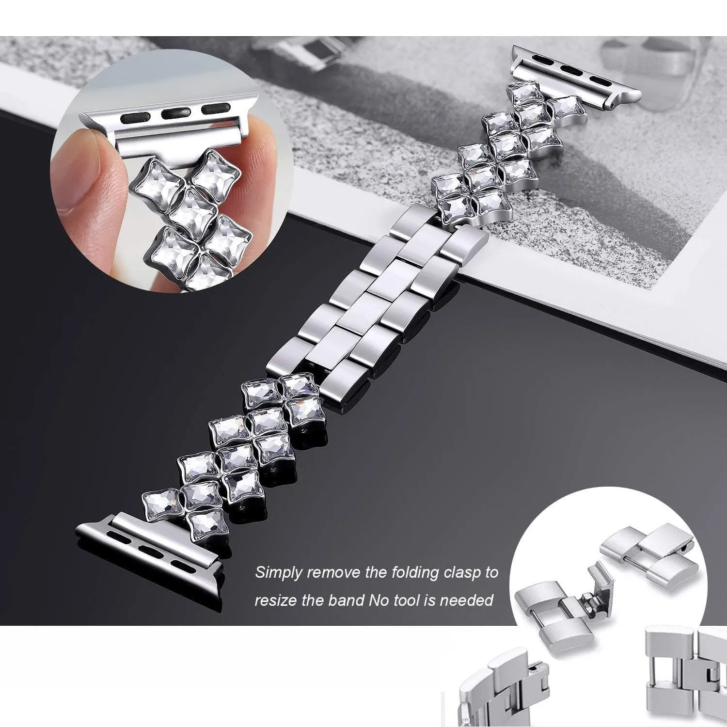 Luxulia -An Exclusive Jewelry Band Compatible With Apple Watch