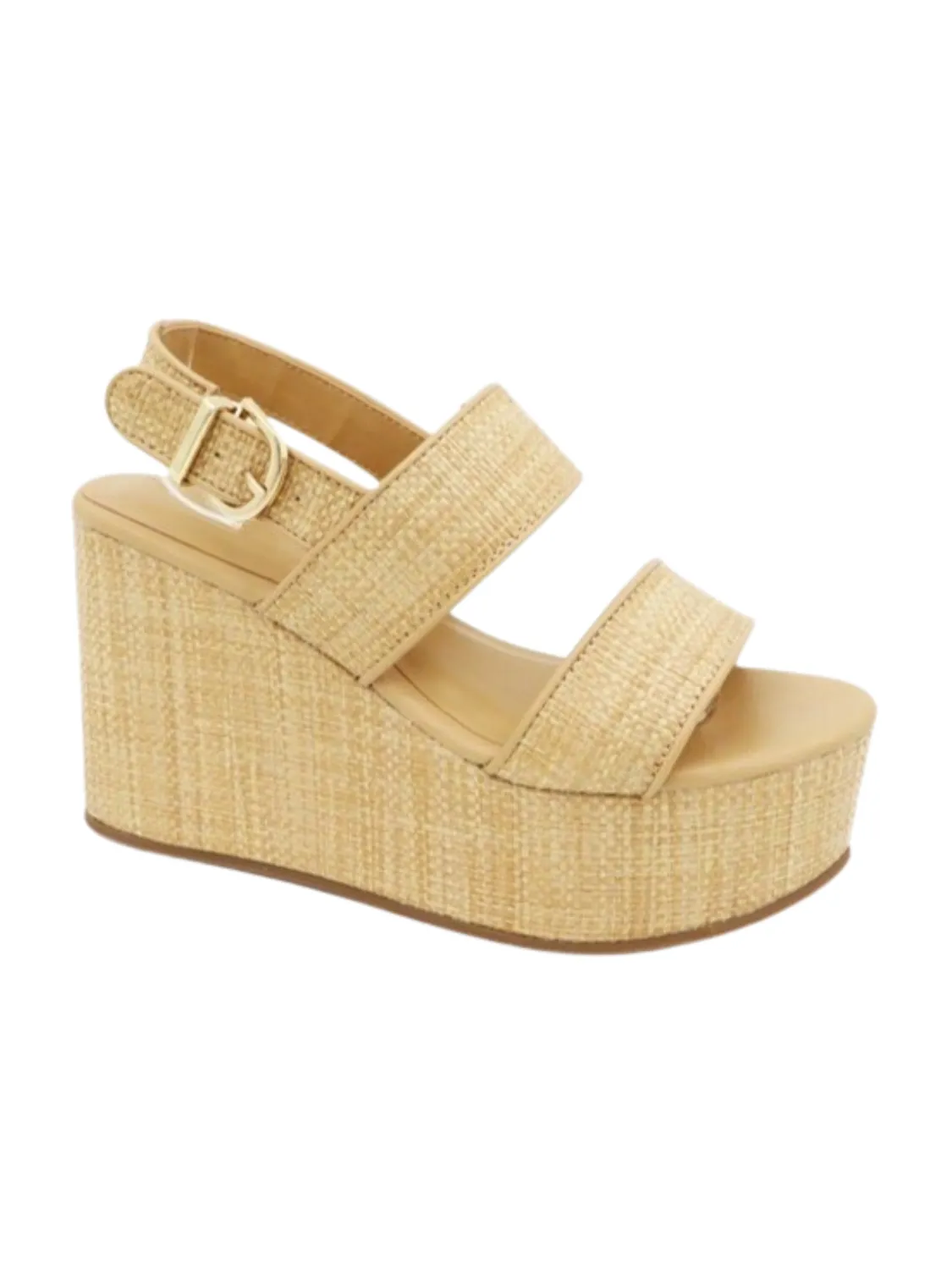 Malibu Raffia Wedge
