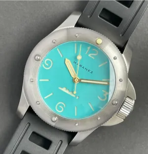 Maranez Rawai 45 Steel Watch Turquise