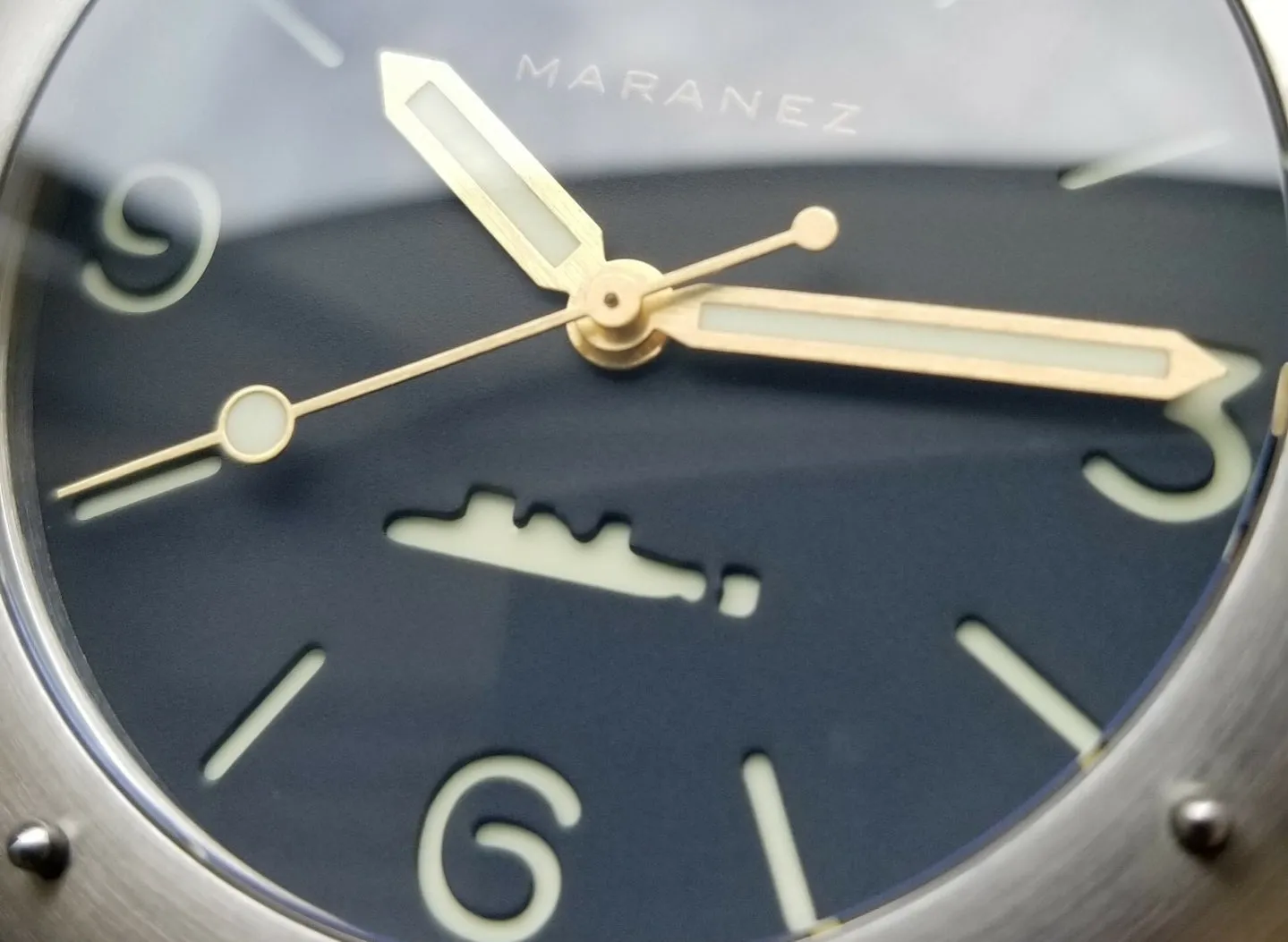 Maranez Rawai Steel Watch Black