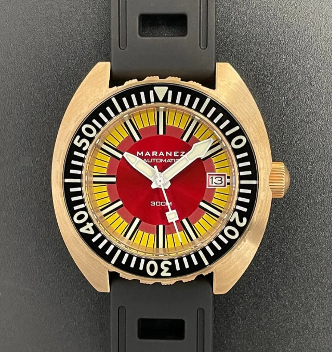 Maranez Samui Brass Diver Red