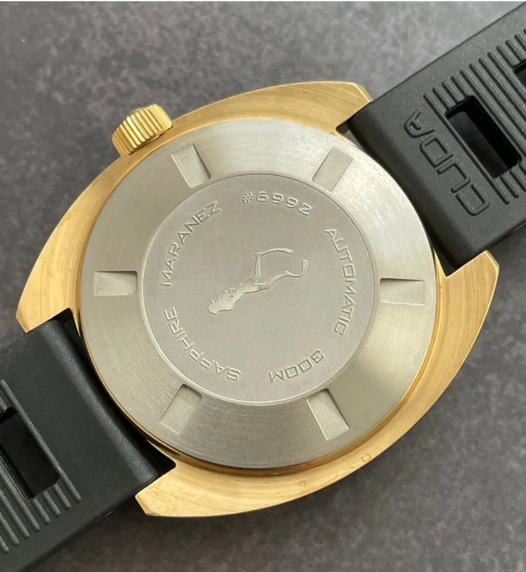 Maranez Samui Brass Watch Turquoise