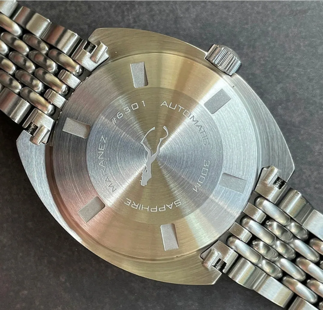 Maranez Samui Steel Automatic Watch Teal Yellow
