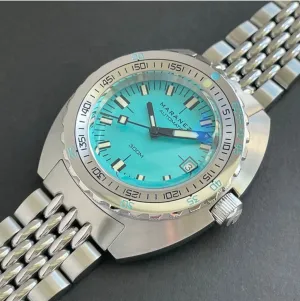 Maranez Vintage Samui Steel Automatic Watch Turquoise