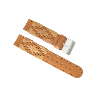 Marrón Quick Release Watch Band - 20mm
