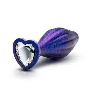 Matrix Wavy Bling Plug with Sparkly Heart Base
