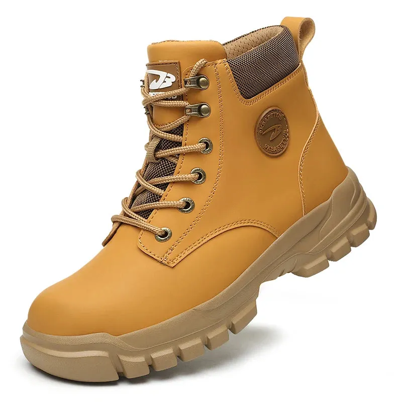 Men Safety Boots Waterproof Work Safety Shoes