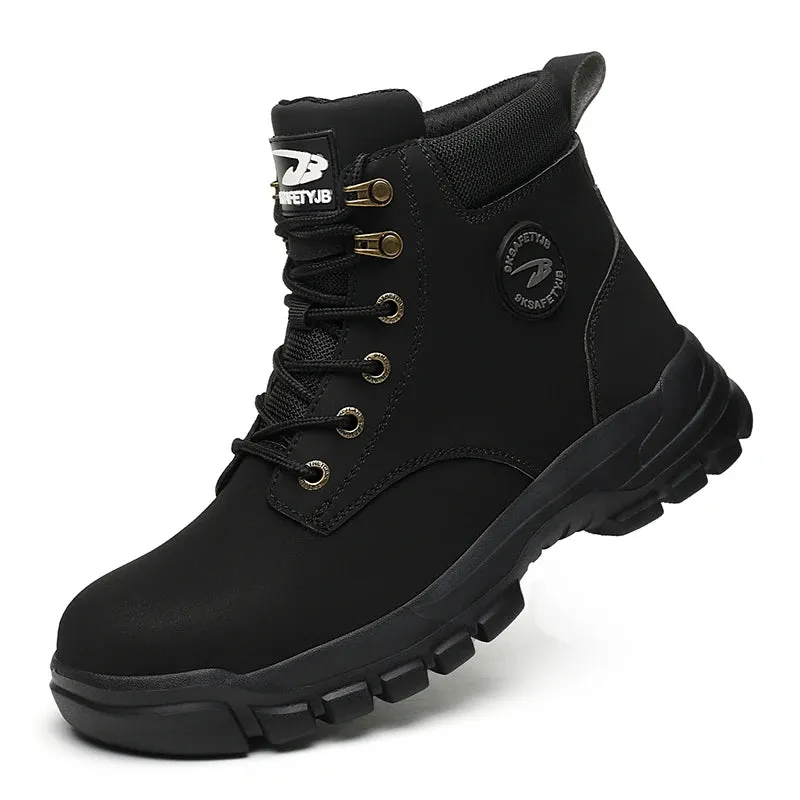 Men Safety Boots Waterproof Work Safety Shoes