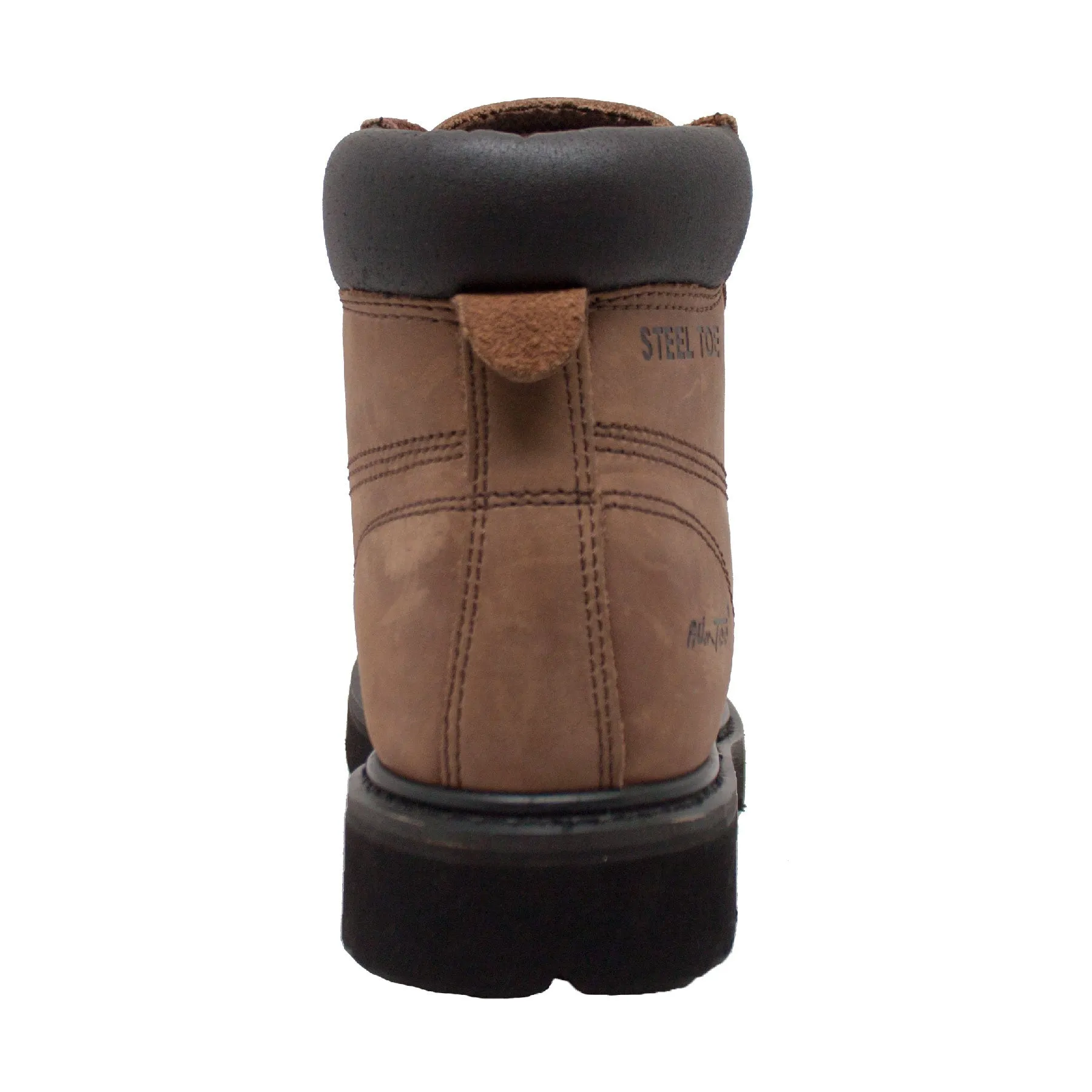 Men's 6" Brown Steel Toe Work Boot - 1981
