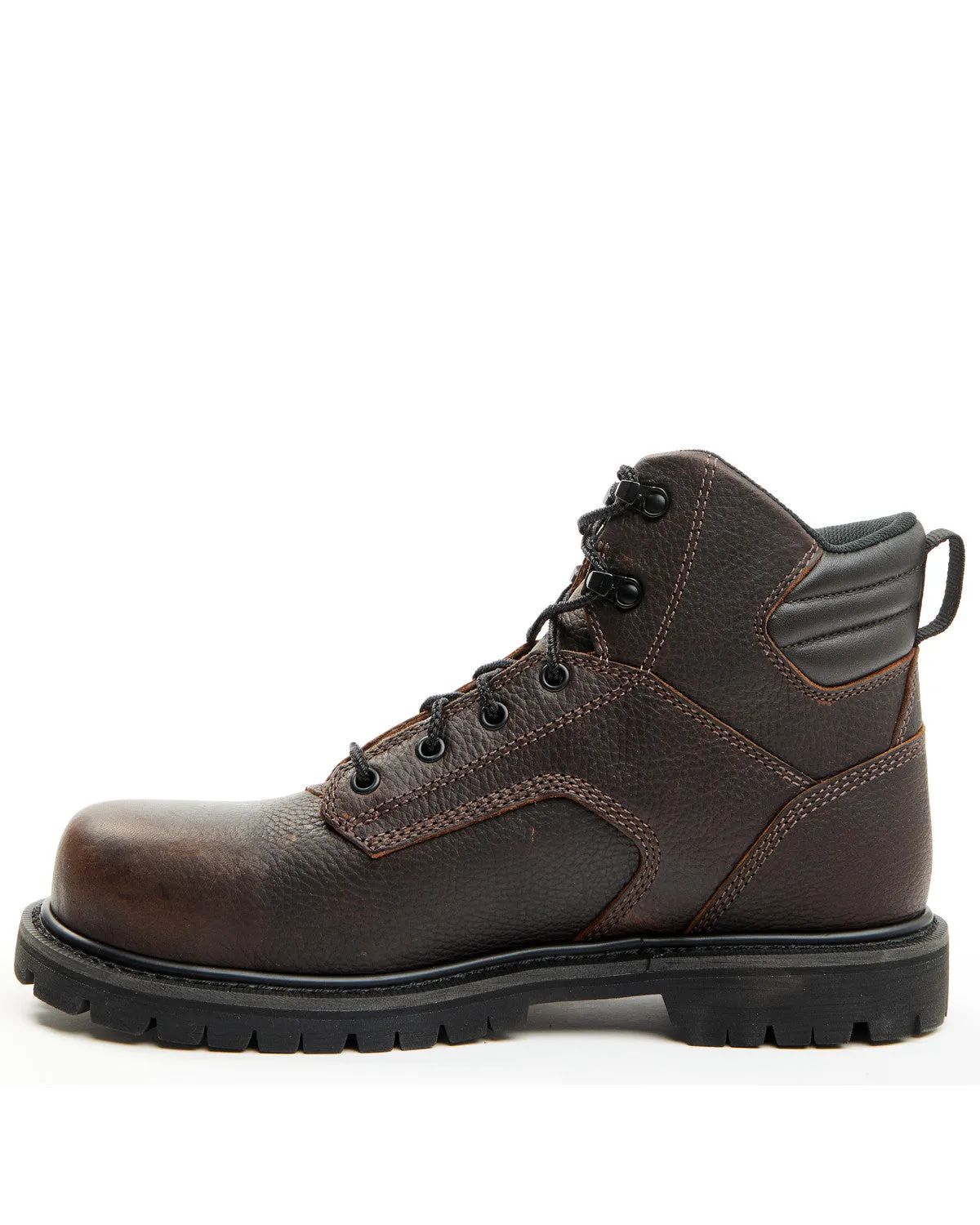Men's 6" Lace-Up Work Boots - Steel Toe