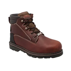Men's 6" Steel Toe Work Boot Brown - 9400