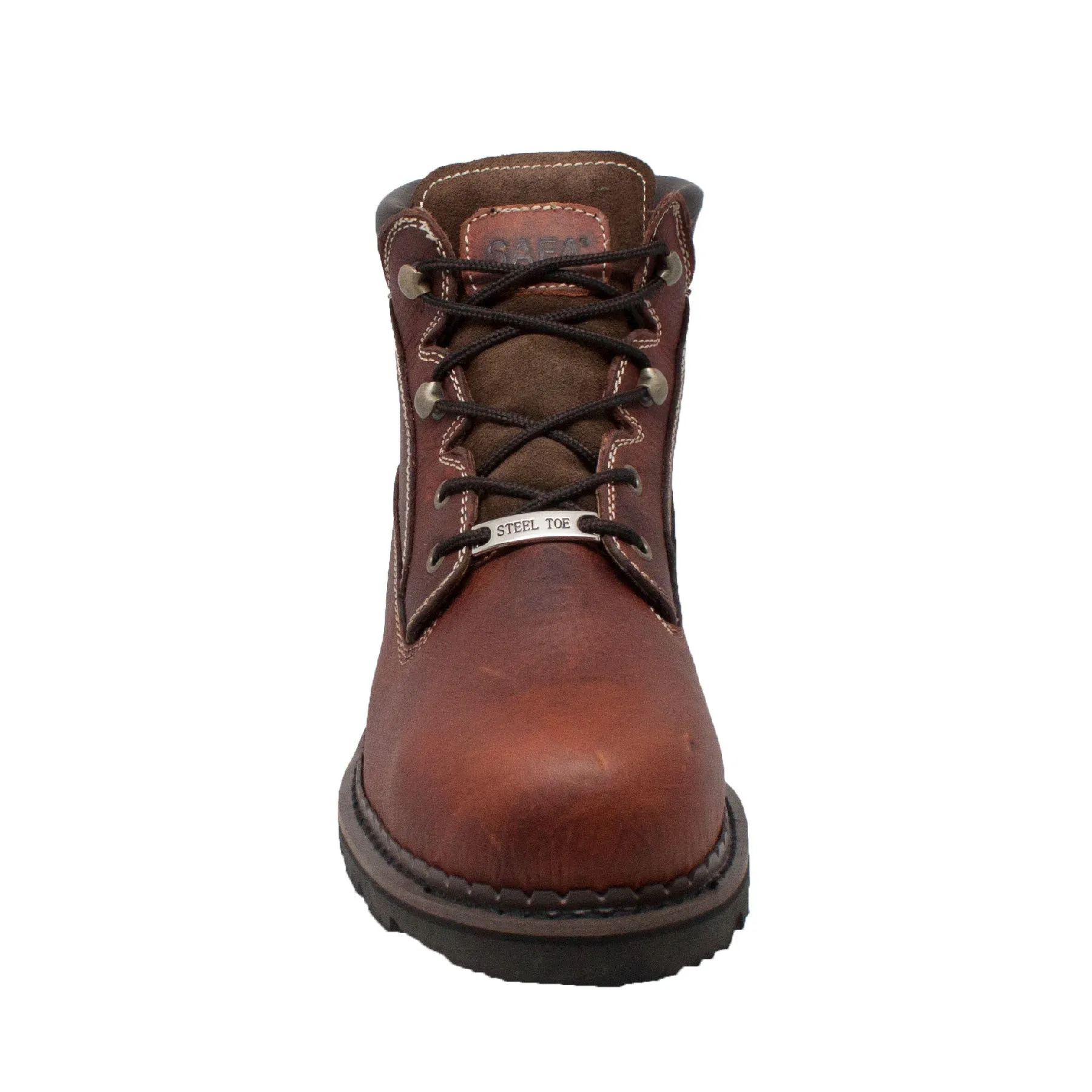 Men's 6" Steel Toe Work Boot Brown - 9400