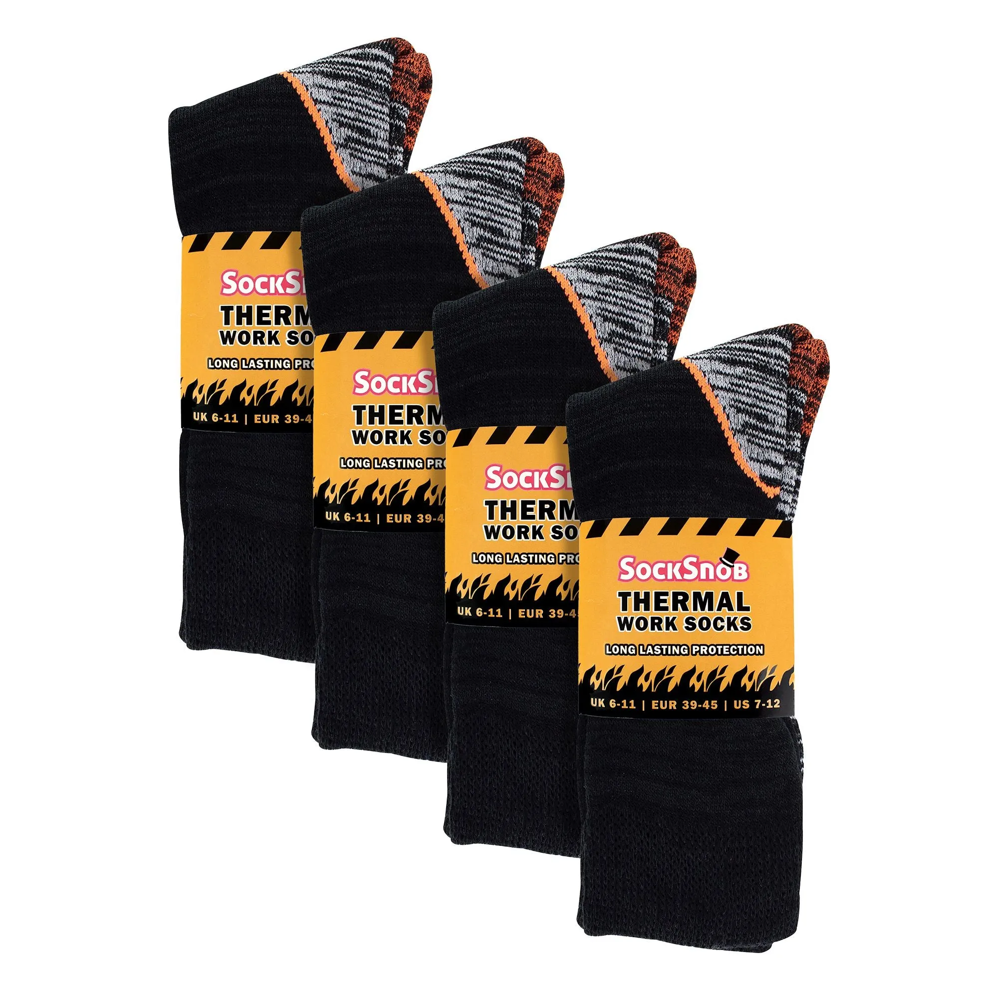 Mens Thermal Ultimate Cotton Rich Work Socks